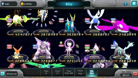 MÃ : #TTS4742 - SV 1041 - TOP49 - V12 - DIALGA CỘNG HƯỞNG HOOH DYNAMAX WB BC UNVOA QVLD BC CẶP LATI BC MEWTWO X CỘNG HƯỞNG