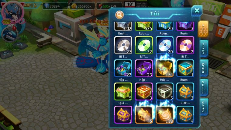 MÃ : #TTS4750 - SV 1481 - TOP9 - 1K2 SÁCH - 30K KC - V15 HOOH CH DYNAMAX VUA KIẾM KHIÊN BÁ CHỦ YVETAL BC THẦN GIÓ BC WB BC UNVOA NHIỀU PET HT