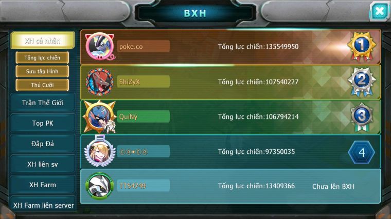 MÃ : #TTS4749 - SV 1528 - 21 K KC - 980 SÁCH - HOOH BC UNVOA ZEVIL THẦN GIÓ LATI KYOGRE LUGIA