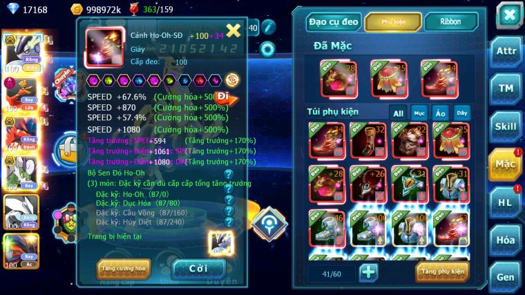 MÃ : #TTS4748 - SV 1683 - TOP4 - V15 - 6K8 SÁCH - CẶP RỒNG BÁ CHỦ BUILD CỰC CHẤT HOOH DYNAMAX THẦN GIÓ BC UNVOA NHIỀU PET HT