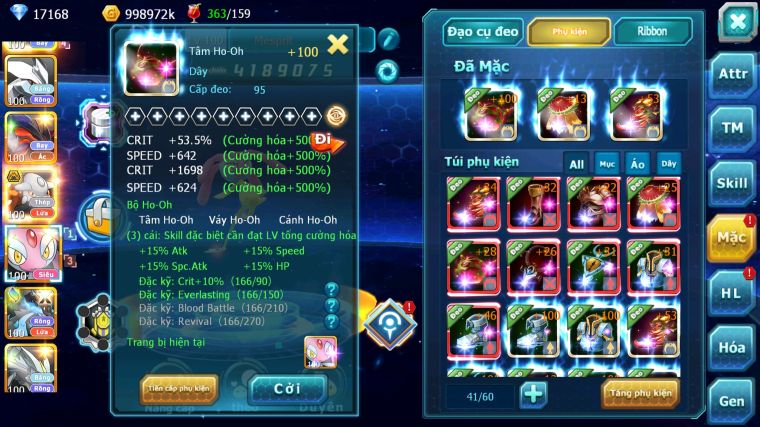 MÃ : #TTS4748 - SV 1683 - TOP4 - V15 - 6K8 SÁCH - CẶP RỒNG BÁ CHỦ BUILD CỰC CHẤT HOOH DYNAMAX THẦN GIÓ BC UNVOA NHIỀU PET HT