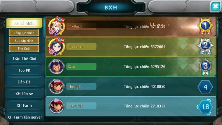 MÃ : #TTS4747 - SV 1822 - TOP 18 - V7 - 480 SÁCH - GIRAITNA LATI HOOH LUGIA RAIKOU