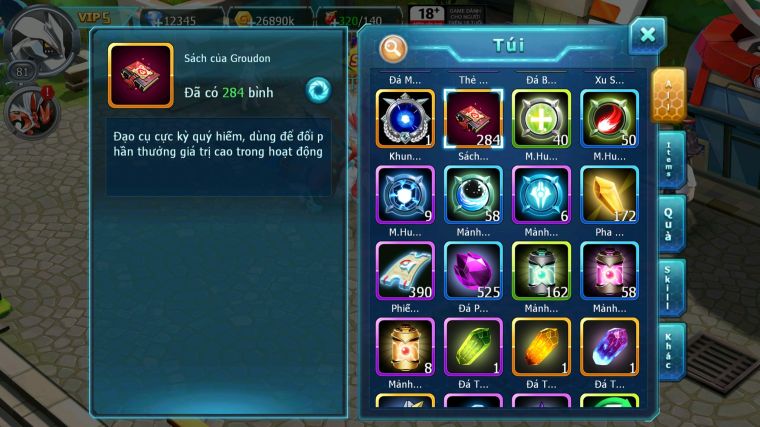 MÃ : #TTS4746 - SV 1791 - TOP 31 - UNVOA GOODRA LATIOS BÁ CHỦ ĐUA TOP CỰC NGON