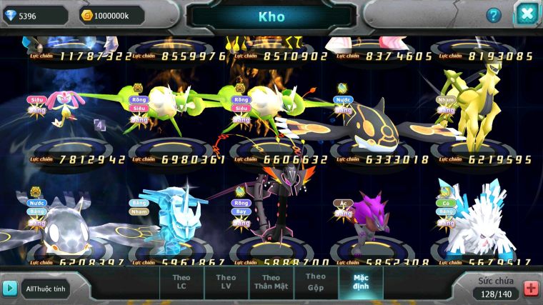 MÃ : #TTS4754 - SV 711 - V12 - TOP 18 - HOOH DYNAMAX HOOPA BÁ CHỦ UNVOA WB BÁ CHỦ THẦN GIÓ BC DIANCIE BC NHIỀU PET HUYỀN THOẠI