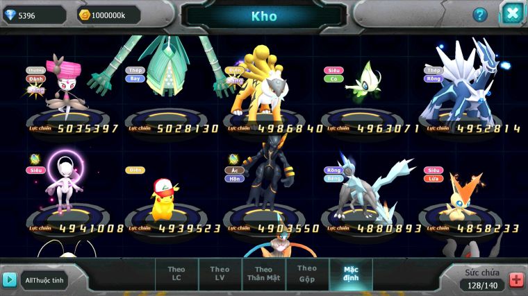 MÃ : #TTS4754 - SV 711 - V12 - TOP 18 - HOOH DYNAMAX HOOPA BÁ CHỦ UNVOA WB BÁ CHỦ THẦN GIÓ BC DIANCIE BC NHIỀU PET HUYỀN THOẠI