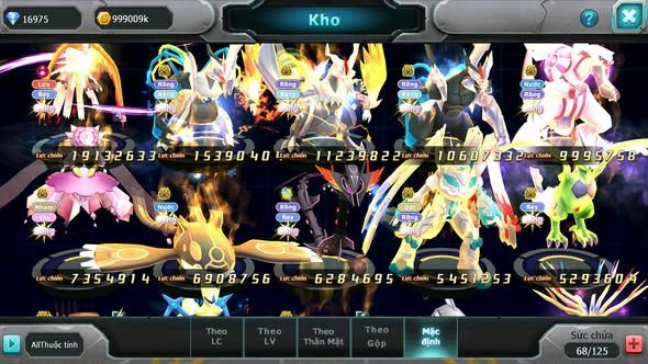 MÃ : #TTS4752 - SV 1243 - TOP 27 - V15 - 17K KC - HOOH CH DYNAMAX UNVOA BC WB BC PALKIA BC DIANCIE BC KYOGRE BC Z100 BC