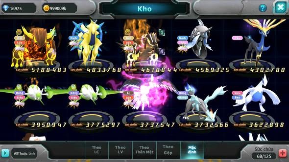 MÃ : #TTS4752 - SV 1243 - TOP 27 - V15 - 17K KC - HOOH CH DYNAMAX UNVOA BC WB BC PALKIA BC DIANCIE BC KYOGRE BC Z100 BC