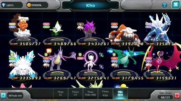 MÃ : #TTS4752 - SV 1243 - TOP 27 - V15 - 17K KC - HOOH CH DYNAMAX UNVOA BC WB BC PALKIA BC DIANCIE BC KYOGRE BC Z100 BC