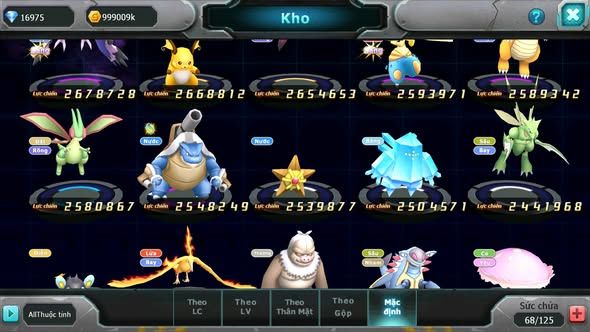 MÃ : #TTS4752 - SV 1243 - TOP 27 - V15 - 17K KC - HOOH CH DYNAMAX UNVOA BC WB BC PALKIA BC DIANCIE BC KYOGRE BC Z100 BC