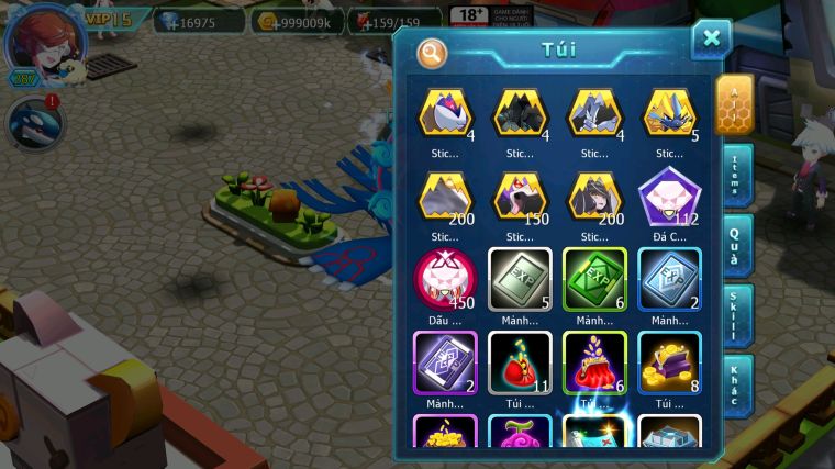 MÃ : #TTS4752 - SV 1243 - TOP 27 - V15 - 17K KC - HOOH CH DYNAMAX UNVOA BC WB BC PALKIA BC DIANCIE BC KYOGRE BC Z100 BC