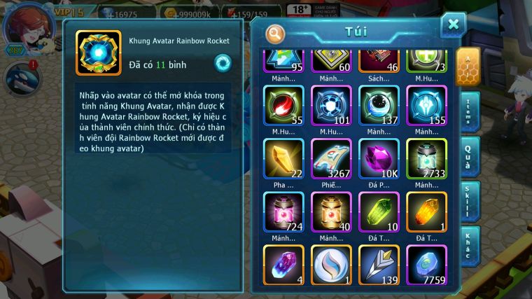 MÃ : #TTS4752 - SV 1243 - TOP 27 - V15 - 17K KC - HOOH CH DYNAMAX UNVOA BC WB BC PALKIA BC DIANCIE BC KYOGRE BC Z100 BC