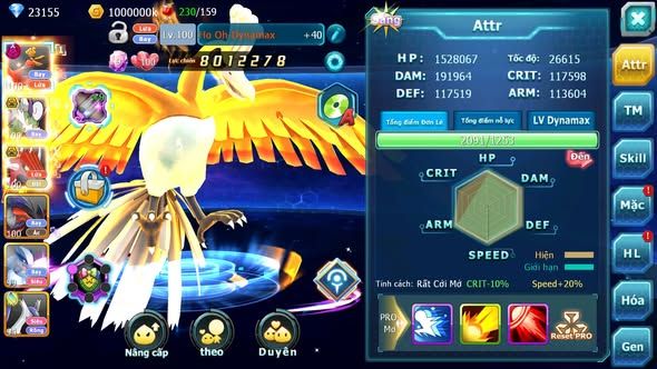 MÃ : #TTS4756 - SV 1669 - V10 - 23K KC - HOOH DYNAMAX THẦN GIÓ QVLD BC YVETLA NHIỀU PET HT