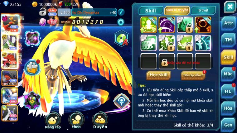 MÃ : #TTS4756 - SV 1669 - V10 - 23K KC - HOOH DYNAMAX THẦN GIÓ QVLD BC YVETLA NHIỀU PET HT