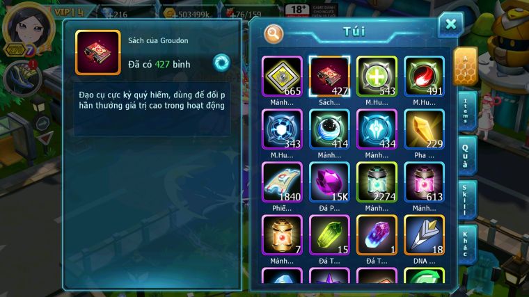 MÃ : #TTS4764 - SV 1374 - V14 - 427 SÁCH - HOOH CH DYNAMAX VUA KIẾM BÁ CHỦ TAPU FINI BC  XERM BC NHIỀU PET BC