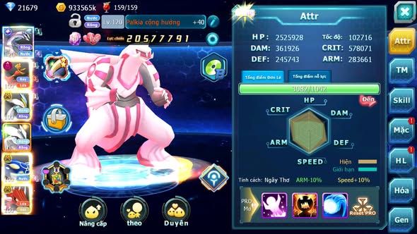 MÃ : #TTS4763 - SV 1380 - V10 - 21K KC - 779 SÁCH - PALKIA CH HOOH DYNAMAX UNVOA WHITE BC CẶP LATI BC MEW GIÁP CB NHIỀU PET HT