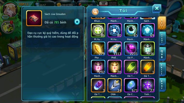 MÃ : #TTS4761 - SV 1720 - V11 - 785 SÁCH - WHITE DYNAMAX UNVOA BLACK BC PALKIA BC CẶP LATI BC QVLD BC VICTINI