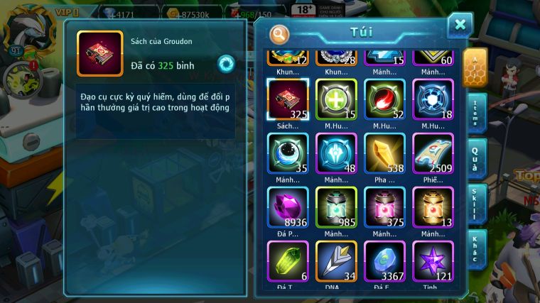 MÃ : #TTS4767 - SV 1369 - 325 SÁCH - UNVOA LUGIA BC WHITE BC GIRATINA HOOH ARC NHAM