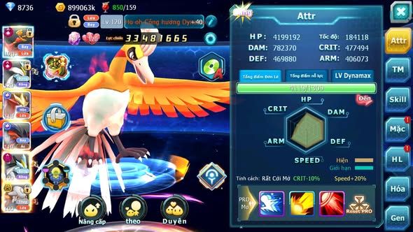 MÃ : #TTS4776 - SV 1339 - TOP6- V15 - HOOH CH DYNAMAX FULL SS WHITE CH DYNAMAX YVETAL CH SƯ TỬ CH BLACK DYNAMAX