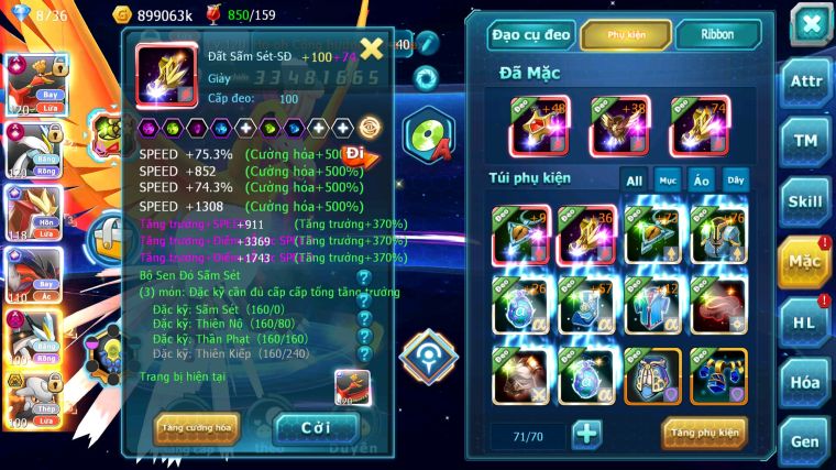 MÃ : #TTS4776 - SV 1339 - TOP6- V15 - HOOH CH DYNAMAX FULL SS WHITE CH DYNAMAX YVETAL CH SƯ TỬ CH BLACK DYNAMAX