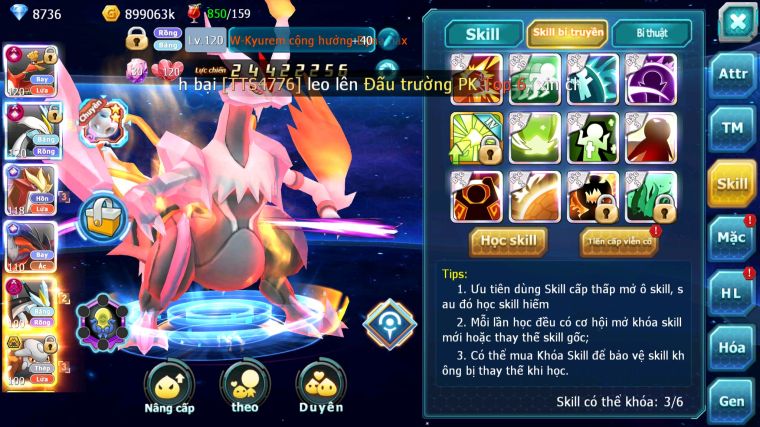 MÃ : #TTS4776 - SV 1339 - TOP6- V15 - HOOH CH DYNAMAX FULL SS WHITE CH DYNAMAX YVETAL CH SƯ TỬ CH BLACK DYNAMAX