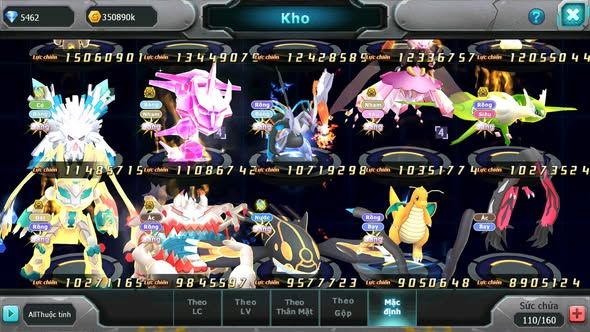 MÃ : #TTS4771 - SV 558 - V16 - TOP7 - WB CỘNG HƯỞNG DYNAMAX RAYQUAZA DYNAMAX HOOH DYNAMAX HOOPA BÁ CHỦ NHIỀU PET HUYỀN THOẠI