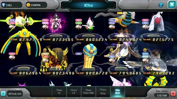 MÃ : #TTS4771 - SV 558 - V16 - TOP7 - WB CỘNG HƯỞNG DYNAMAX RAYQUAZA DYNAMAX HOOH DYNAMAX HOOPA BÁ CHỦ NHIỀU PET HUYỀN THOẠI