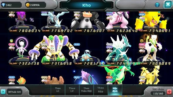 MÃ : #TTS4771 - SV 558 - V16 - TOP7 - WB CỘNG HƯỞNG DYNAMAX RAYQUAZA DYNAMAX HOOH DYNAMAX HOOPA BÁ CHỦ NHIỀU PET HUYỀN THOẠI