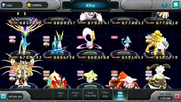 MÃ : #TTS4771 - SV 558 - V16 - TOP7 - WB CỘNG HƯỞNG DYNAMAX RAYQUAZA DYNAMAX HOOH DYNAMAX HOOPA BÁ CHỦ NHIỀU PET HUYỀN THOẠI