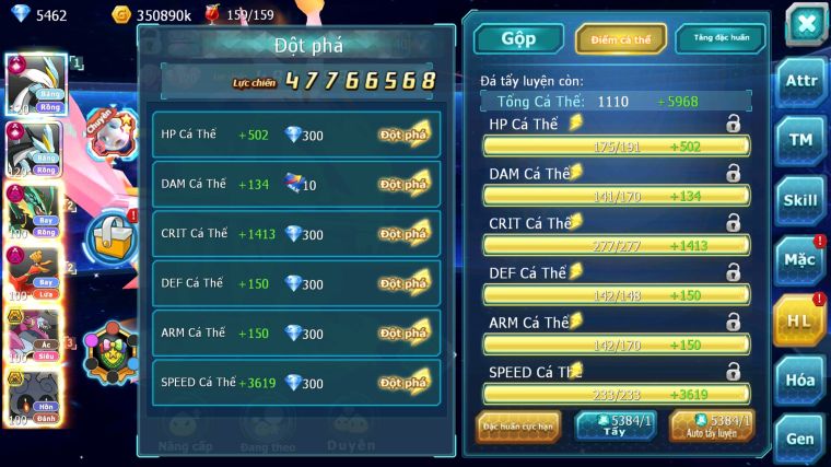 MÃ : #TTS4771 - SV 558 - V16 - TOP7 - WB CỘNG HƯỞNG DYNAMAX RAYQUAZA DYNAMAX HOOH DYNAMAX HOOPA BÁ CHỦ NHIỀU PET HUYỀN THOẠI