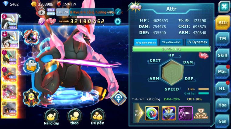 MÃ : #TTS4771 - SV 558 - V16 - TOP7 - WB CỘNG HƯỞNG DYNAMAX RAYQUAZA DYNAMAX HOOH DYNAMAX HOOPA BÁ CHỦ NHIỀU PET HUYỀN THOẠI