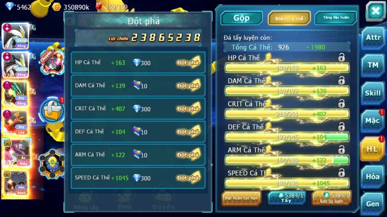 MÃ : #TTS4771 - SV 558 - V16 - TOP7 - WB CỘNG HƯỞNG DYNAMAX RAYQUAZA DYNAMAX HOOH DYNAMAX HOOPA BÁ CHỦ NHIỀU PET HUYỀN THOẠI