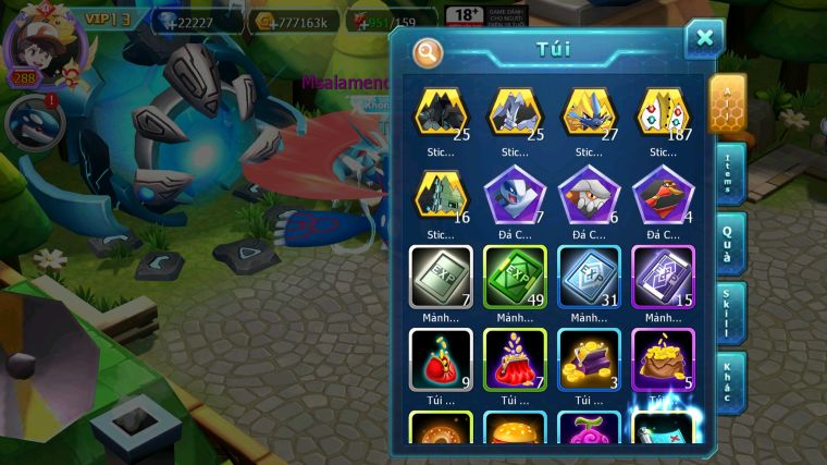 MÃ : #TTS4772 - SV 1162 - V13 - TOP31 - 351 SÁCH - DIANCIE CH DYNAMAX HOOH DYNAMAX PALKIA BC XERM BC QVLD BC NHIỀU PET HT