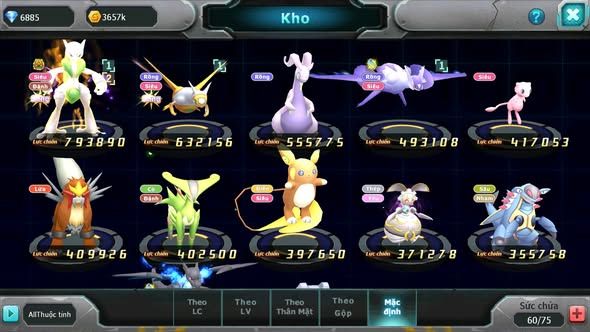 MÃ : #TTS4784 - SV 1810 - V0 - TOP38 - MEWTWO BÁ CHỦ CẶP LATI GOODRA ĐUA TOP NGON