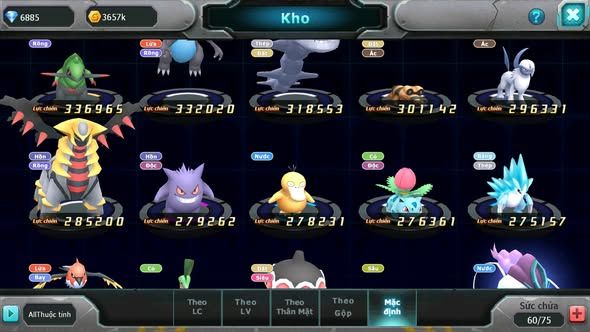 MÃ : #TTS4784 - SV 1810 - V0 - TOP38 - MEWTWO BÁ CHỦ CẶP LATI GOODRA ĐUA TOP NGON