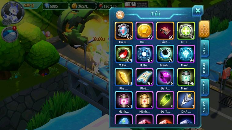 MÃ : #TTS4784 - SV 1810 - V0 - TOP38 - MEWTWO BÁ CHỦ CẶP LATI GOODRA ĐUA TOP NGON