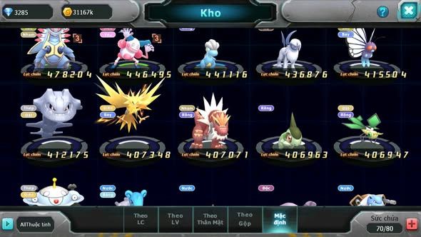 MÃ : #TTS4781 - SV 1806 - TOP32 - UNVOA MES GOODRA CẶP LATI LUGIA