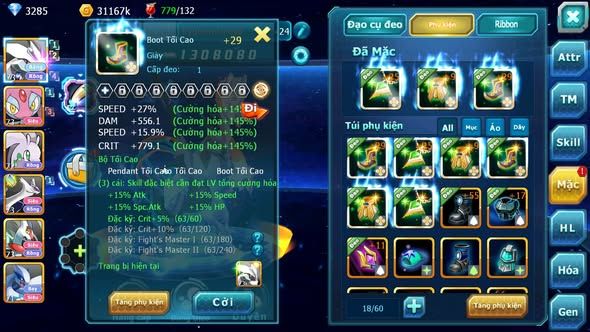 MÃ : #TTS4781 - SV 1806 - TOP32 - UNVOA MES GOODRA CẶP LATI LUGIA