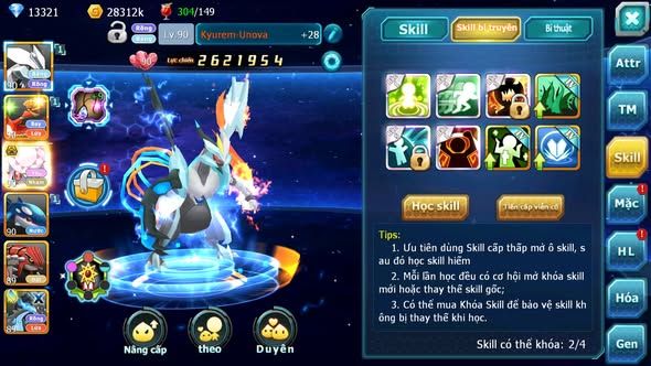 MÃ : #TTS4789 - SV 1782 - TOP 9 - V4 - 13K KC - UNVOA HOOH DIANCIE BC KYOGRE NHIỀU PET HT