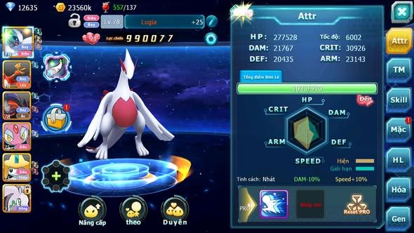 MÃ : #TTS4787 - SV1782 - TOP 39 - LUGIA HOOH  YVETAL MES