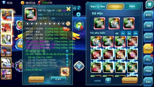 MÃ : #TTS4795 - SV 1520 - V7 - HOOH BC QVLD BC THẦN GIÓ BC YVETAL UNVOA DRAK HOOH NHIỀU PET HT