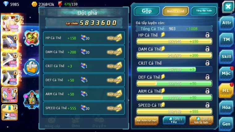 MÃ : #TTS4791 - SV 1735 - V4 - HỒN TÂM BÁ CHỦ SHADOW LUGI BÁ CHỦ CẶP LATI BC NHIỀU PET HT