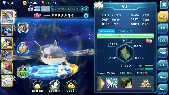 MÃ : #TTS4797 - SV 1772 - TOP 13 - V6 - QVBC BÁ CHỦ KYOGRE RAIKOU DIALGA LATI