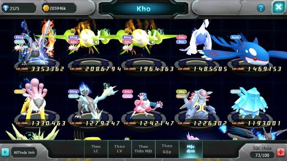 MÃ : #TTS4809 - SV 1663 - V8 - 1K3 SÁCH - UNVOA CẶP LATI BÁ CHỦ LUGIA KYOGR RAIKOU