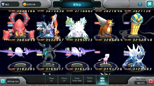 MÃ : #TTS4815 - SV 1516 - TOP 37 - V12 - HOOH CH DYNAMAX LC SIÊU KHỦNG YVETAL CB TAPU BULU BC THẦN GIÓ BC NHIỀU PET HT