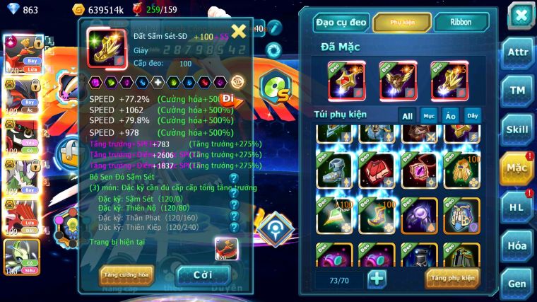 MÃ : #TTS4815 - SV 1516 - TOP 37 - V12 - HOOH CH DYNAMAX LC SIÊU KHỦNG YVETAL CB TAPU BULU BC THẦN GIÓ BC NHIỀU PET HT