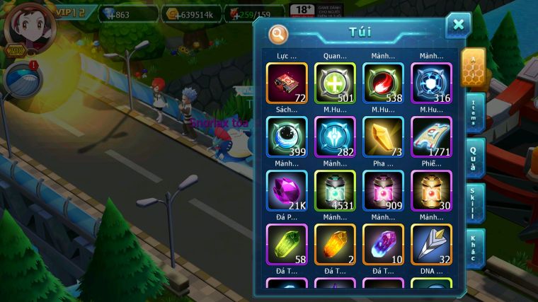 MÃ : #TTS4815 - SV 1516 - TOP 37 - V12 - HOOH CH DYNAMAX LC SIÊU KHỦNG YVETAL CB TAPU BULU BC THẦN GIÓ BC NHIỀU PET HT