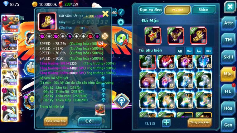 MÃ : #TTS4813 - SV 1253 - TOP 4 ALL - V14 - 1K5 SÁCH - HOOH CH DYNAMAX LC SIÊU KHỦNG YVETAL CH PALKIA CH UNVOA BC WB DYNAMAX CẶP CÁ BC