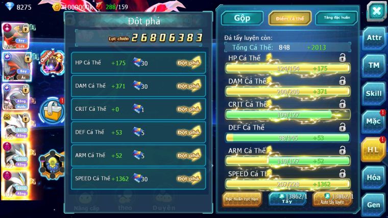 MÃ : #TTS4813 - SV 1253 - TOP 4 ALL - V14 - 1K5 SÁCH - HOOH CH DYNAMAX LC SIÊU KHỦNG YVETAL CH PALKIA CH UNVOA BC WB DYNAMAX CẶP CÁ BC