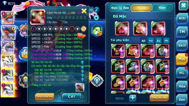 MÃ : #TTS4813 - SV 1253 - TOP 4 ALL - V14 - 1K5 SÁCH - HOOH CH DYNAMAX LC SIÊU KHỦNG YVETAL CH PALKIA CH UNVOA BC WB DYNAMAX CẶP CÁ BC