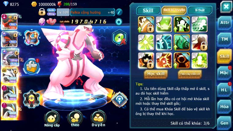 MÃ : #TTS4813 - SV 1253 - TOP 4 ALL - V14 - 1K5 SÁCH - HOOH CH DYNAMAX LC SIÊU KHỦNG YVETAL CH PALKIA CH UNVOA BC WB DYNAMAX CẶP CÁ BC